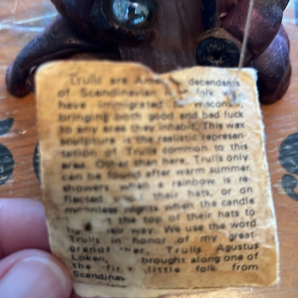 🧙🏽‍♂️WATERCOURSE WAX WORKS WIZARD TRULLS VINTAGE 1975🕯️CANDLE BY RICK BEDORE - Picture 10 of 16